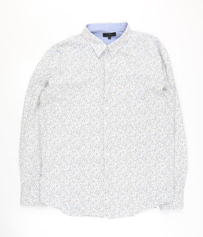 Jasper Conran Men's XL Multicoloured Floral Shirt