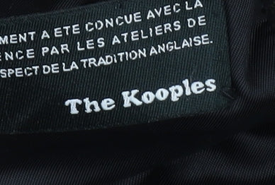 Mens UK Size 52 The Kooples Brown Overcoat