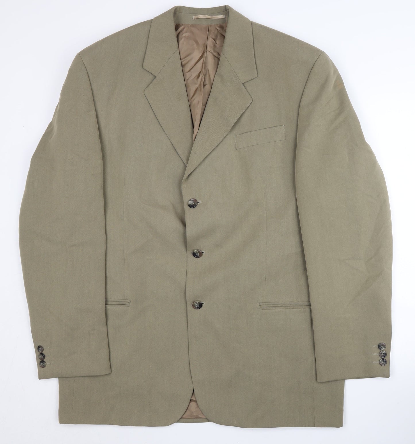 Mens UK Size 42 Principles Regular Beige Suit Jacket