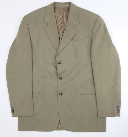 Mens UK Size 42 Principles Regular Beige Suit Jacket