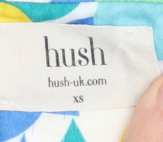 Hush Women's Multicoloured XS Floral Button-Up Shirt