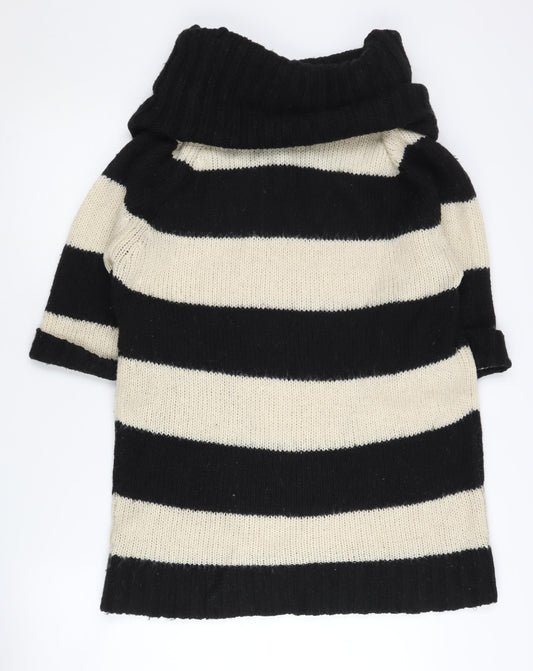 Womens UK Size 12 Warehouse Black Pullover Jumper