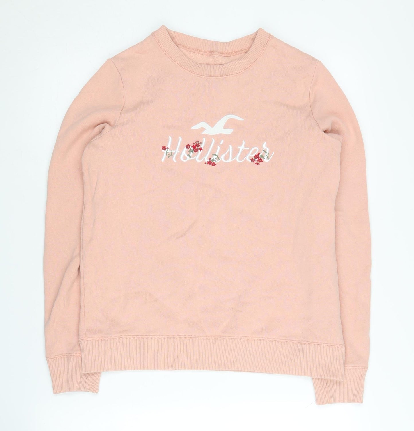 Hollister Women's Pink Pullover Sweatshirt Size S