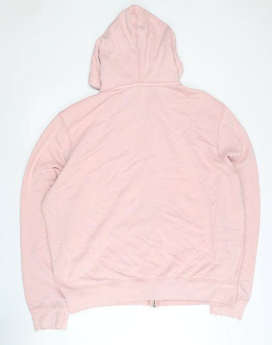 GAP Women's Pink XL Full Zip Hoodie - Casual & Comfy