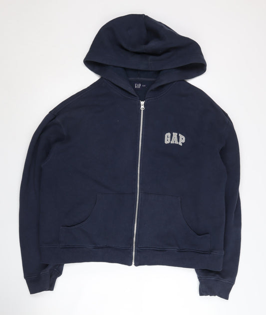 GAP Unisex Blue XL Hoodie with Logo