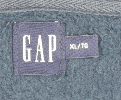 GAP Unisex Blue XL Hoodie with Logo