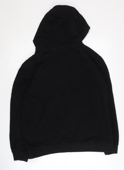 Brave Soul Unisex Black Pullover Hoodie L