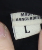 Brave Soul Unisex Black Pullover Hoodie L