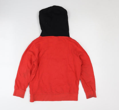 Next Boys Red Marvel Pullover Hoodie 7-8 Years