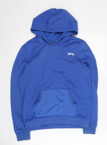 Slazenger Boys Blue Pullover Hoodie Size 13 Years