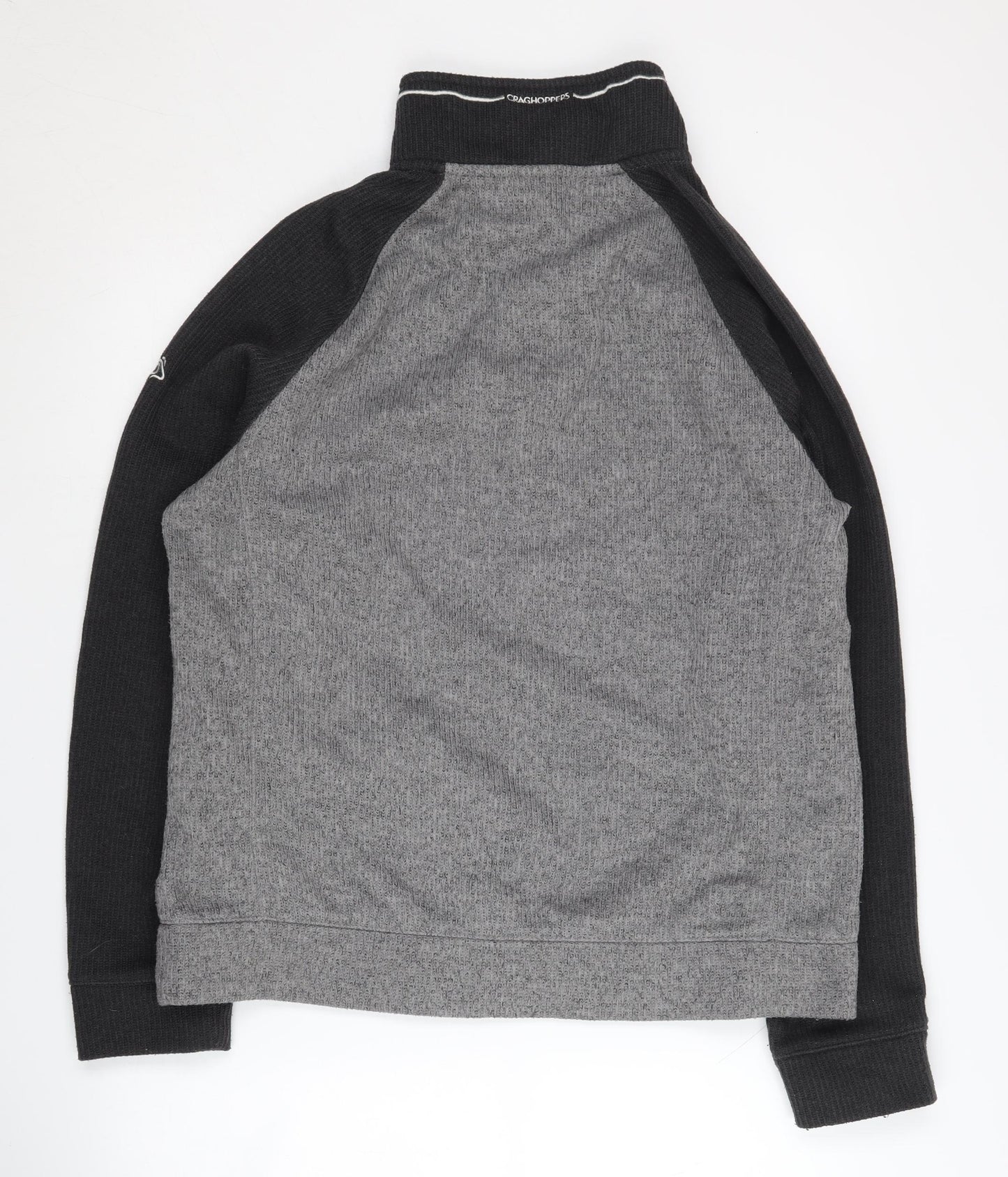 Mens UK Size L Craghoppers Grey 1/2 Zip Sweatshirt