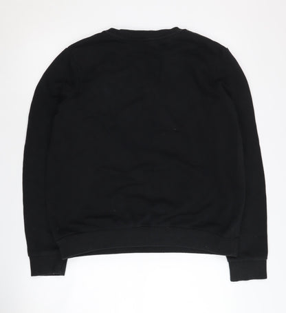 Warehouse Women's Black Pullover Sweatshirt L