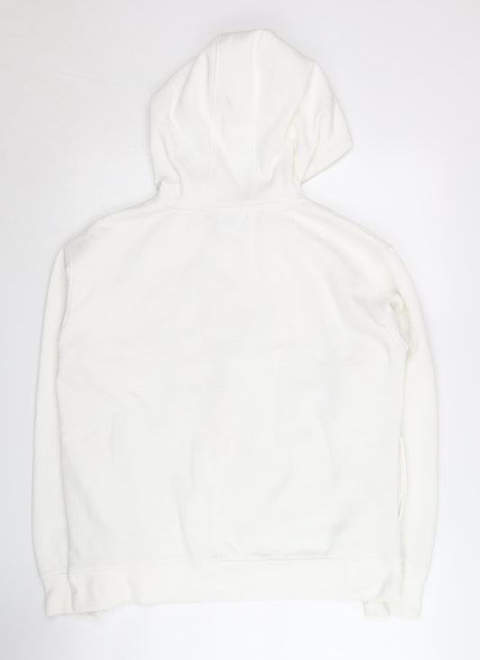 Womens UK Size S Disney White Pullover Hoodie
