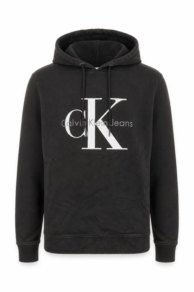 Mens UK Size XS Calvin Klein Black Pullover Hoodie
