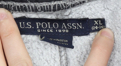 U.S. Polo Assn. Boys Grey Jogger Trousers XL
