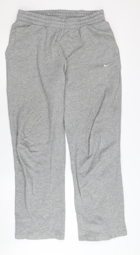 Nike Men's Grey Jogger Trousers, Size M, Sports Style