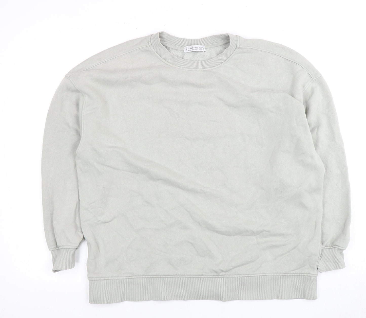 Stradivarius Women's Grey Pullover Sweatshirt Size 10