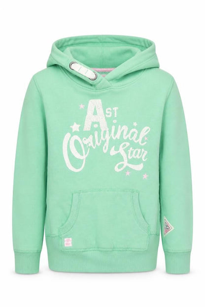 Next Girls Green Pullover Hoodie 13 Years with Logo