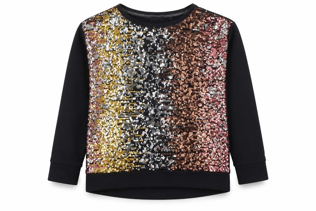 Womens UK Size 12 NEXT Black Pullover Sweatshirt
