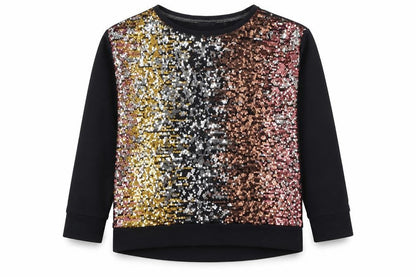 Womens UK Size 12 NEXT Black Pullover Sweatshirt