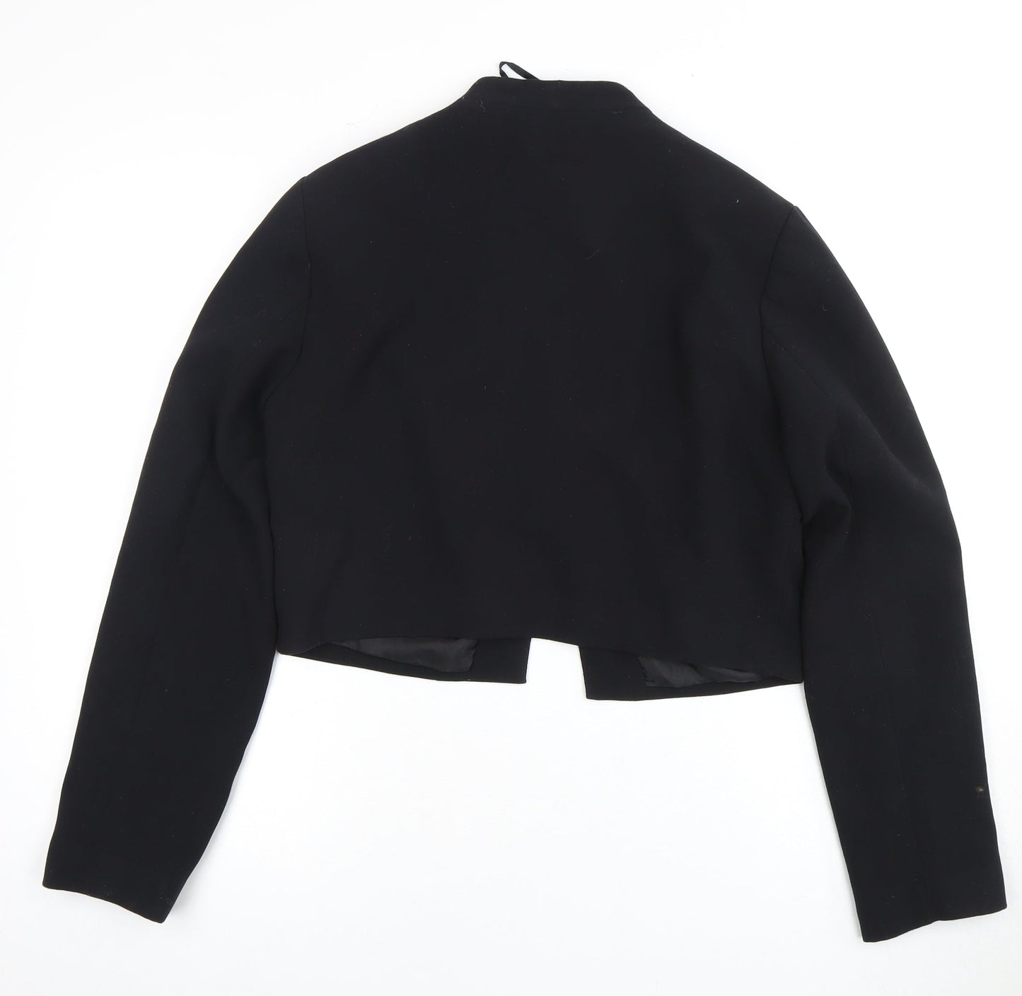 New Look Women's Black Cropped Blazer Size 16