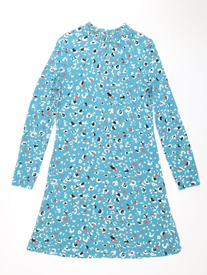 Marks and Spencer Women's Blue Animal Print Dress