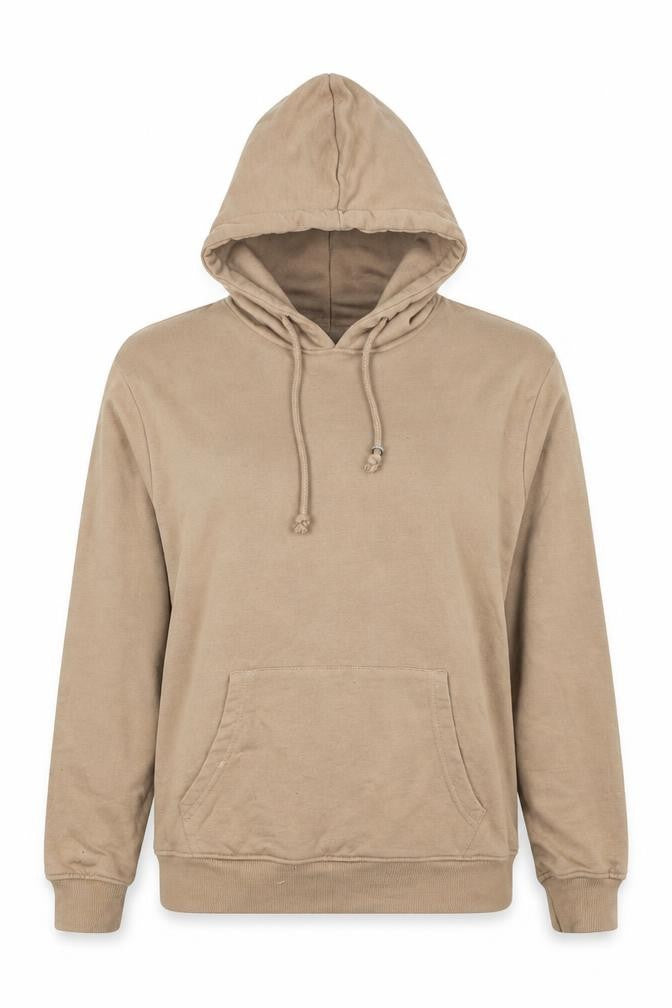 Front view of Missguided Women's Brown Hoodie, size 6, - Casual Pullover