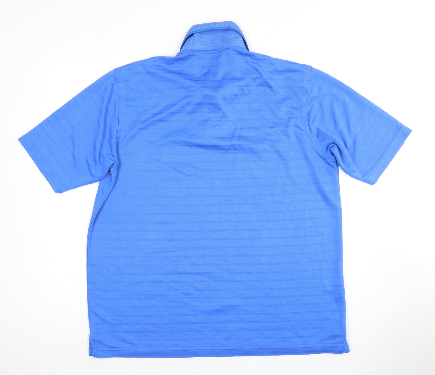 Marks and Spencer Men's Blue Polo Size L