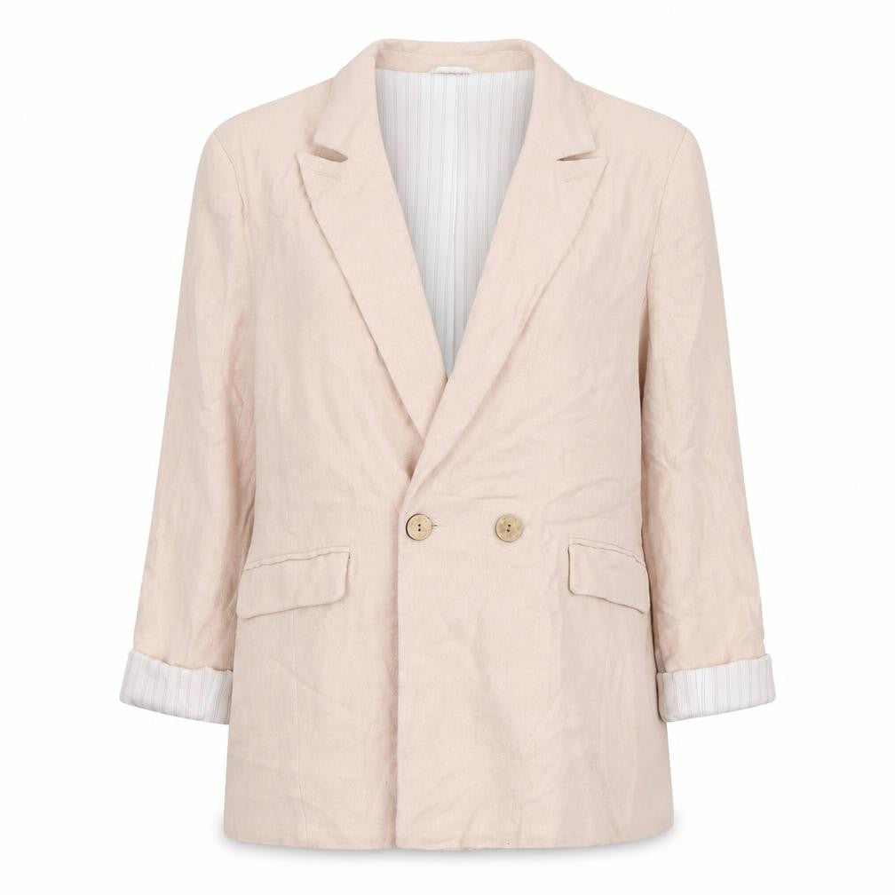 Womens UK Size 12 Topshop Regular Beige Blazer