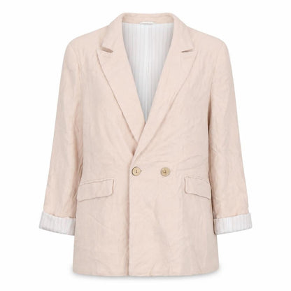 Womens UK Size 12 Topshop Regular Beige Blazer