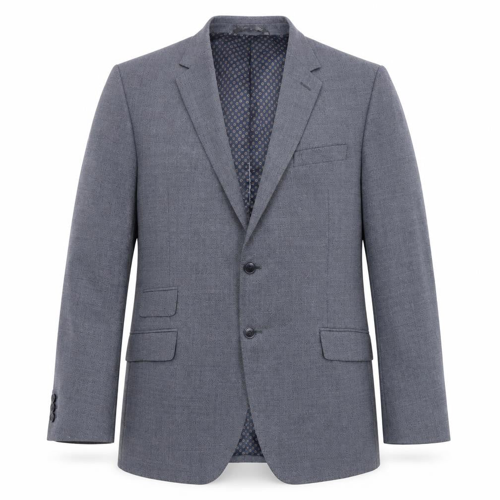 Mens UK Size 46 Marks and Spencer Regular Blue Suit Jacket