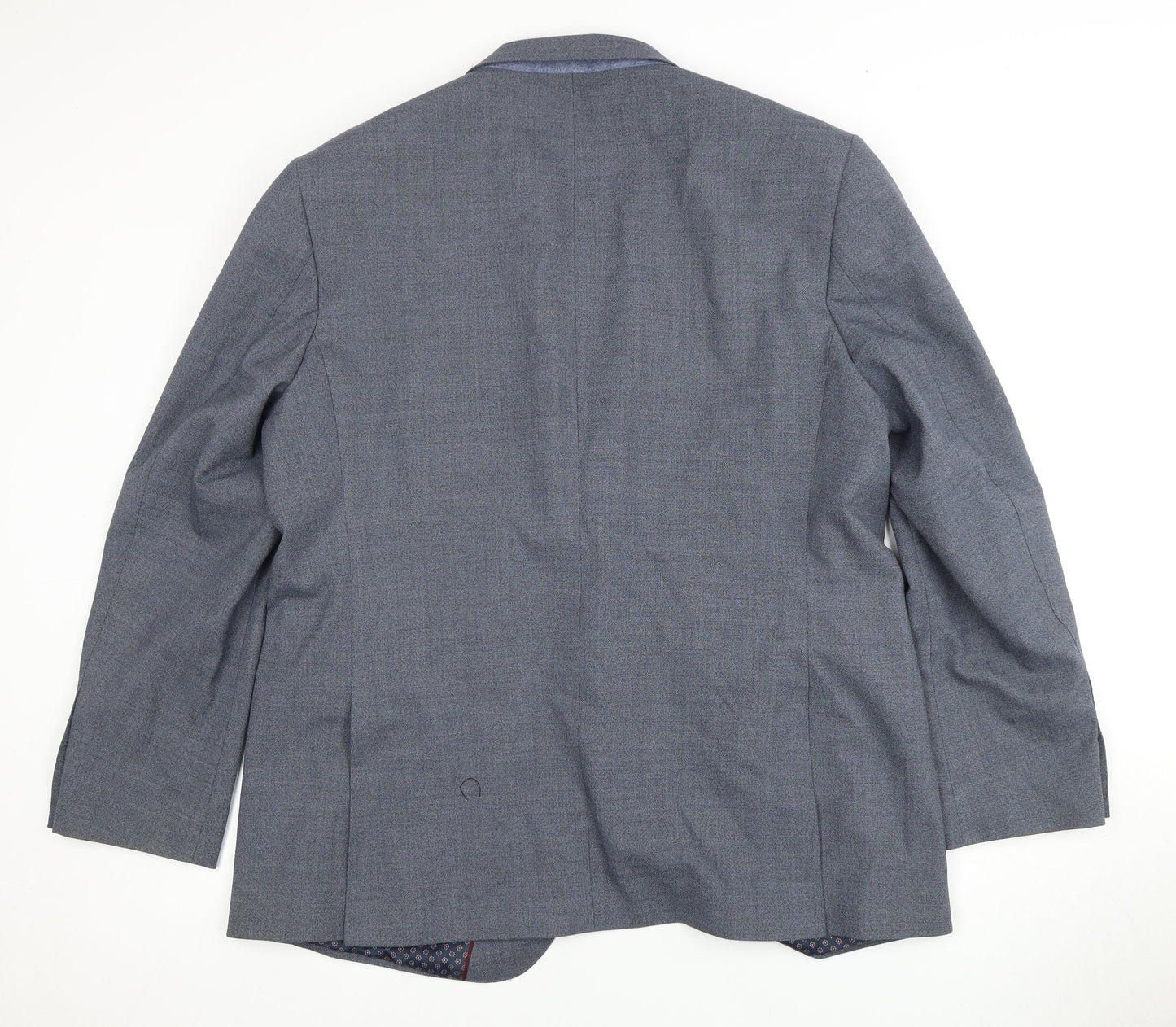 Mens UK Size 46 Marks and Spencer Regular Blue Suit Jacket