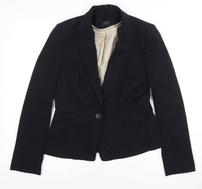 Marks and Spencer Women's Black Blazer Size 8, Business Wear