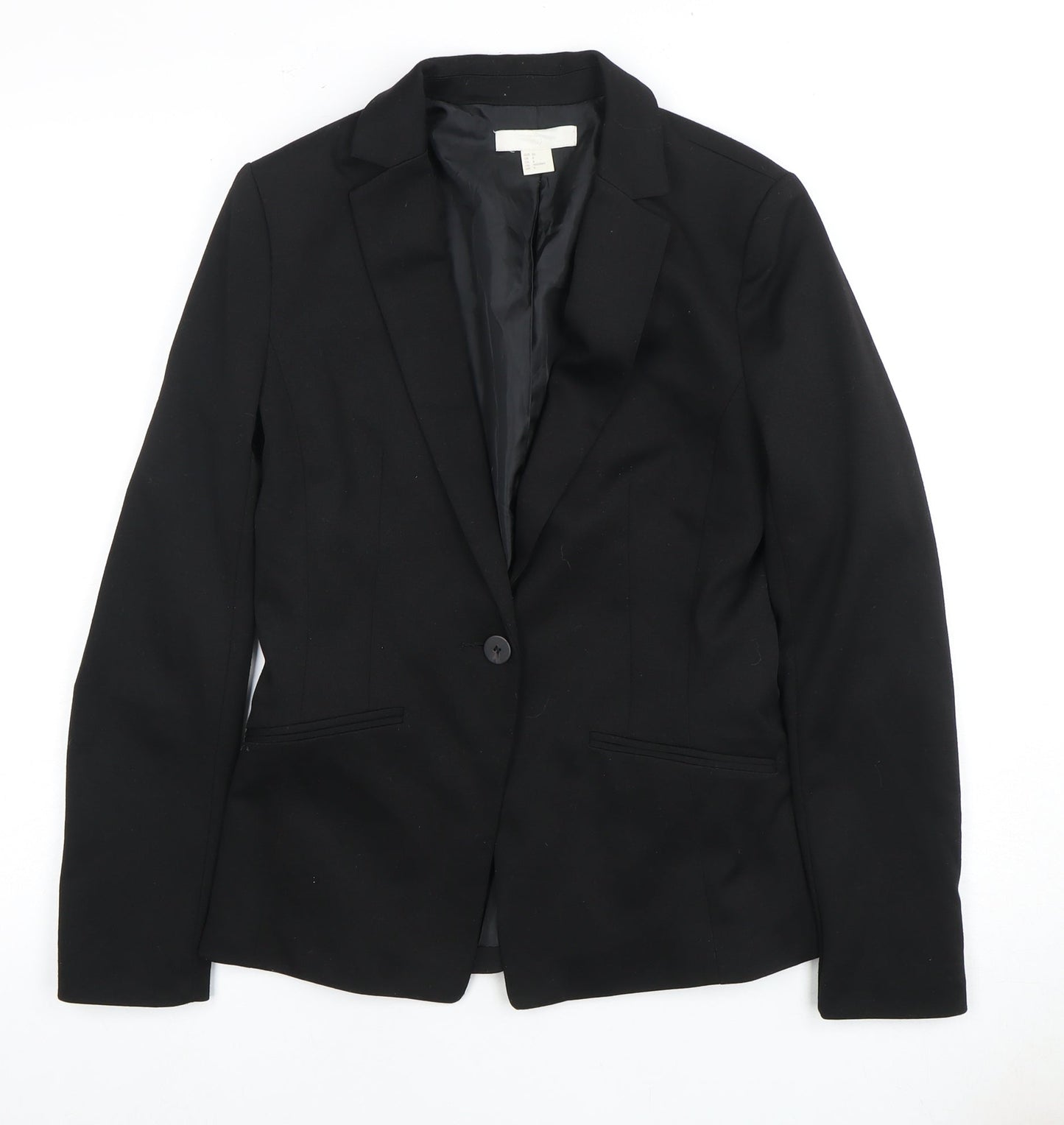 H&M Women's Black Blazer Size 8 Business Formal