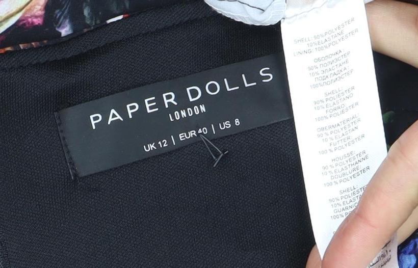 Paper Dolls Women’s Floral Dress Multicoloured Size 12