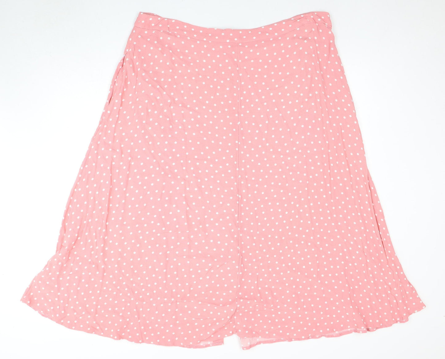 Marks and Spencer Women's Pink Polka Dot Skirt