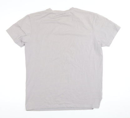 IL SARTO MILANO Men's Grey Crew Neck T-Shirt M