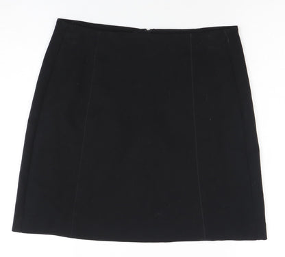 Marks and Spencer Black Pencil Skirt - Size 10
