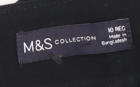 Marks and Spencer Black Pencil Skirt - Size 10