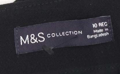 Marks and Spencer Black Pencil Skirt - Size 10