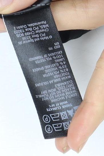 Marks and Spencer Black Pencil Skirt - Size 10