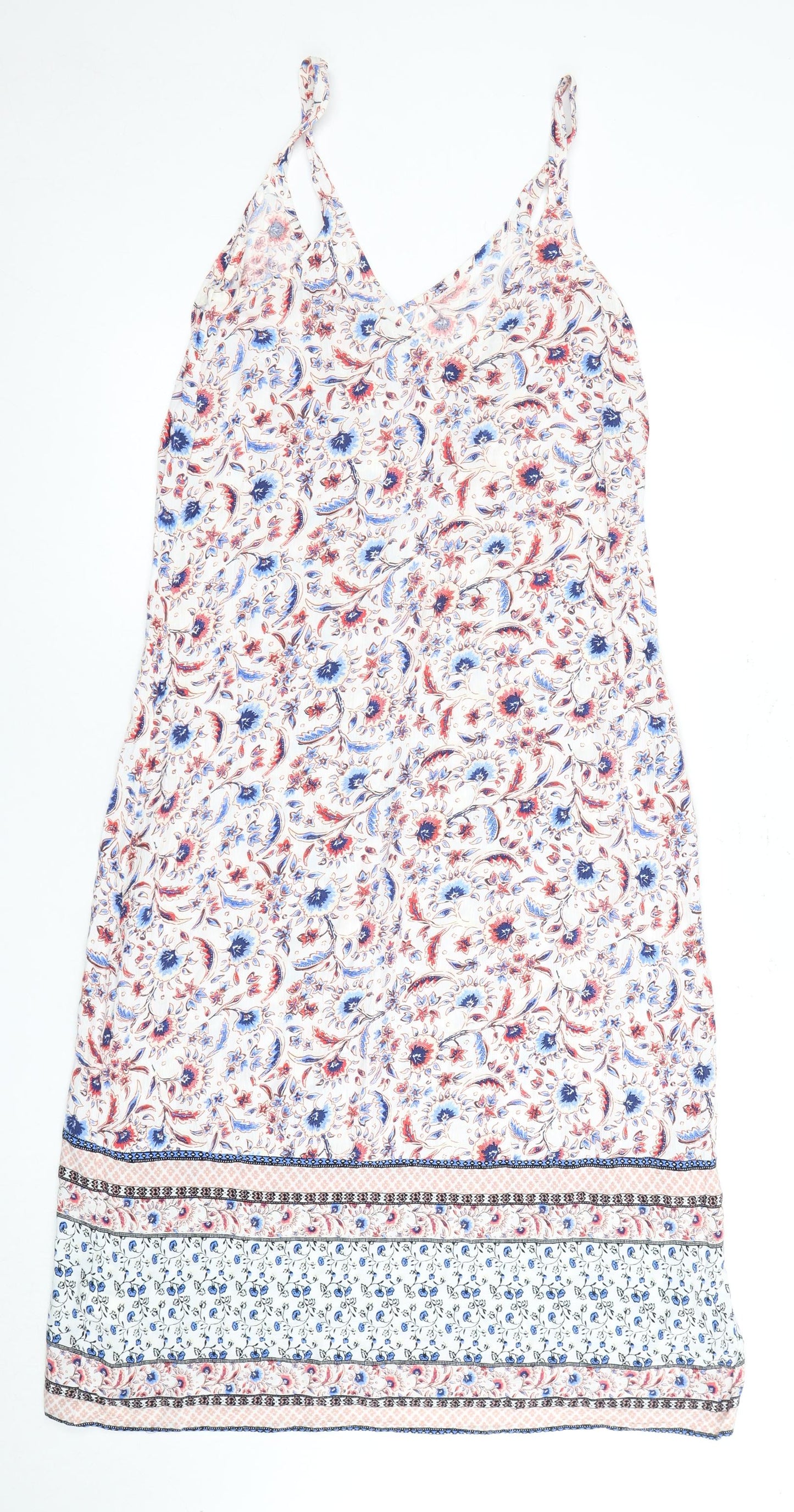Next Women's Multicoloured Floral Slip Dress