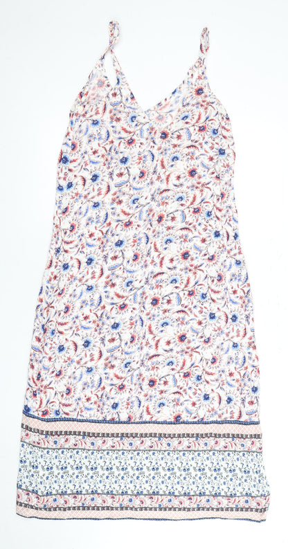 Next Women's Multicoloured Floral Slip Dress