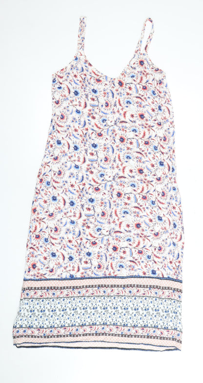 Next Women's Multicoloured Floral Slip Dress