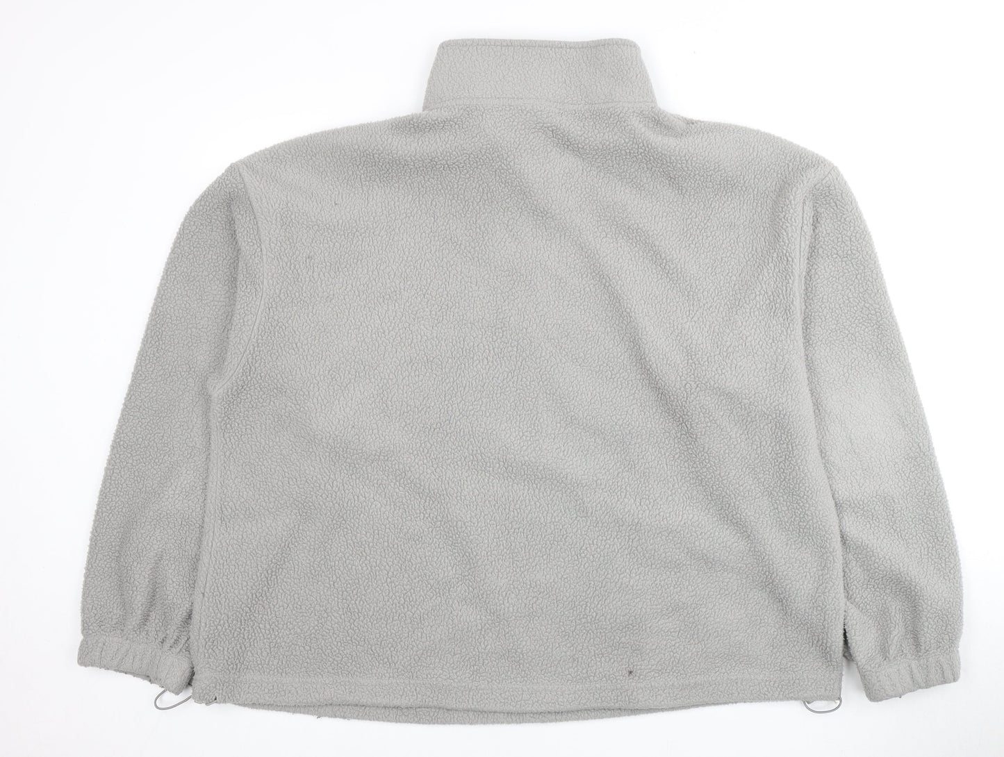 UK Size L ASOS DESIGN Grey Full Zip Sweatshirt