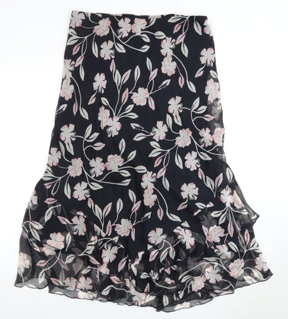 Ann Harvey Women's Multicoloured Floral Skirt Size 16