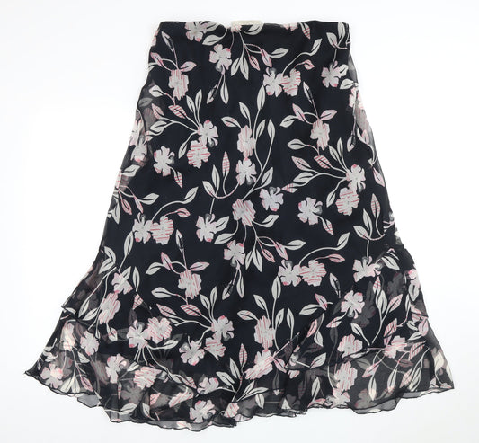 Ann Harvey Women's Multicoloured Floral Skirt Size 16