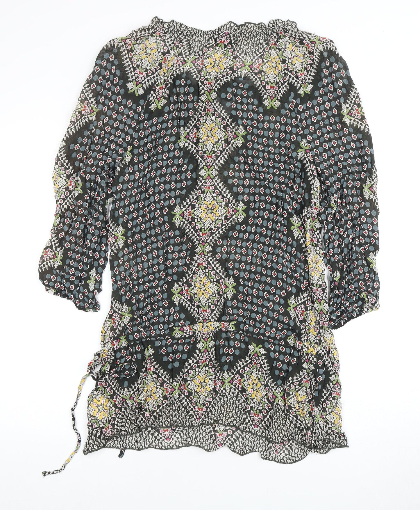 Next Women's Multicoloured 3/4 Sleeve Dress