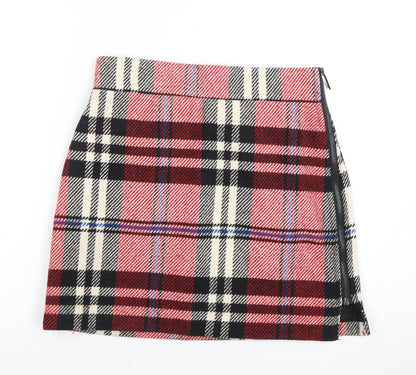 Womens UK Size 10 Topshop Straight & Pencil Tweed Skirt