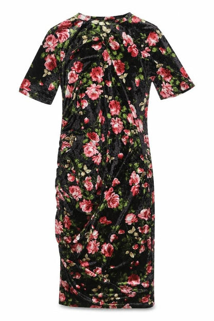 Marks and Spencer Women's Multicoloured Floral Dress